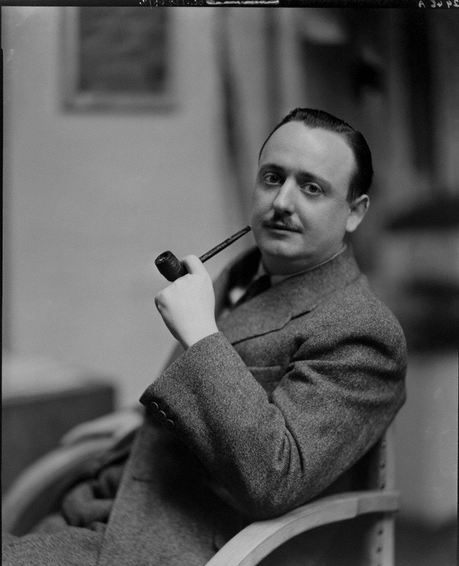 NPG x15314; John Dickson Carr by Howard Coster