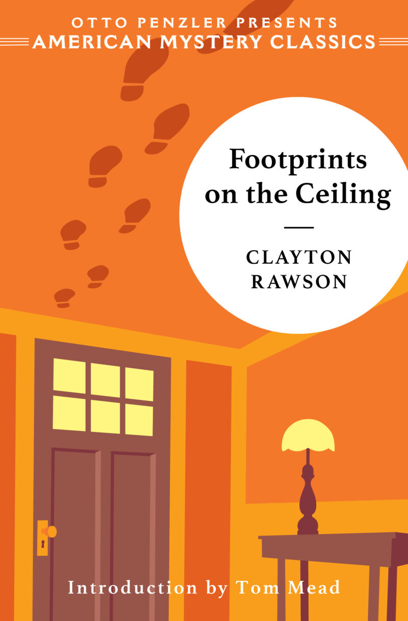 Cover of Footprints on the Ceiling by Clayton Rawson.